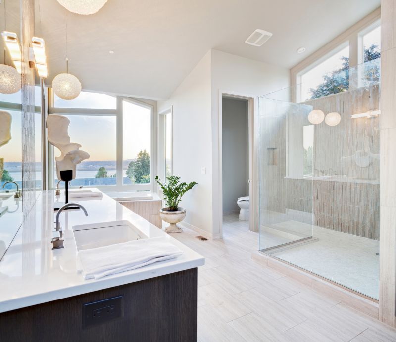 Expansive Walk-in Shower